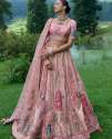 Multi Color Heavy Embroidery Bridal Lehenga Choli