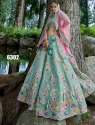 Multi Color Heavy Embroidery Jarkhan And Sequence Work Lehenga Choli
