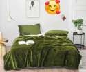 Plain Flannel warm bedding set  thumb 3