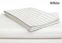 white-stripes-hotel-bed-sheets