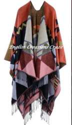 Stylish Wool Women Ponchos