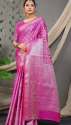 Rich Kanchipuram Silk Saree With Zari Woven Work thumb 4