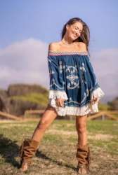 Ladies Hand Embroidered Poncho 