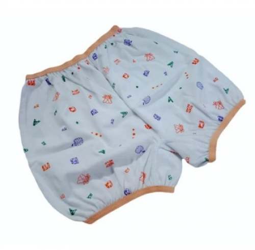 Cotton White Printed Daily Wear Kids Underwear by Saini Knitwears