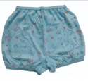 Sky Blue Cotton Printed Bloomers