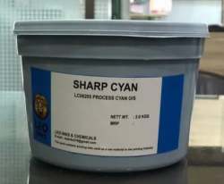 Sharp Cyan Offset Printing Ink