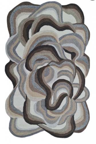 Wool Brown Floor Rugs by CARPET INTERNATIONAL