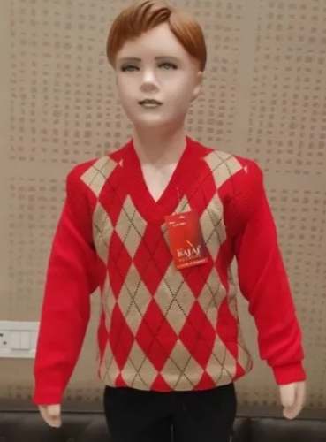 Kids Fancy Sweater by R N Bajaj Knitwears
