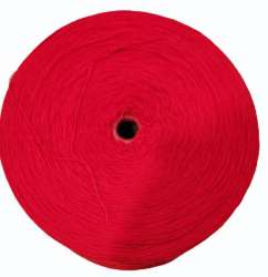 Plain Red Daffodil Acrylic Yarn 