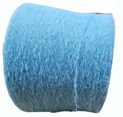 Sky Blue Color Nylon Yarn  by Mahesh woollen mills