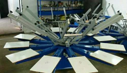 Round Screen Printing Machine by R K D Industeries