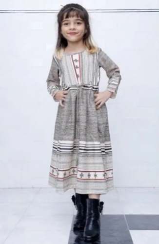 Kids Girls Fancy Printed Kurtis