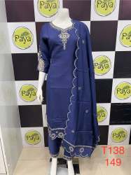 Fancy kurti pant dupatta set