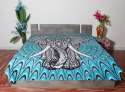 MANDALA BEDSHEET (Elephant Design )						