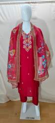 Heavy Embroidery Work Ready Made Suit
