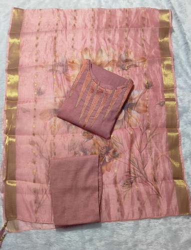 Unstitched Salwar Suit Set