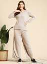 Women Elegant Co-ord Set with Full Sleeve Top and Wide-Leg Flared Trouser thumb 1