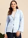 women-light-blue-check-pattern-women-s-blazer-with
