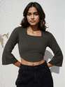 women-ribbed-square-neck-crop-top-with-flared-slee