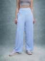 Womenâ€™s Wide Leg Trouser | Relaxed Fit | Stretchable Casual Bottomwear| Set of 4 Size thumb 4