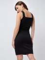 Women Sleeveless Bodycon Dress with Square Neckline for Elegant Styling thumb 2
