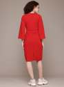 Women Textured Midi Dress with Bell Sleeves in Stretch Fabric thumb 4