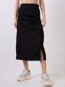 Wrap Midi Skirt with Side Slit | Lightweight & Breezy Style | Set of 5 Size(XS,S,M,L,XL)