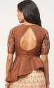 Buy Embellished Brown Blouse By Shaily Retails thumb 1