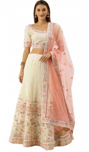 Buy Georgette Lehenga Choli By Shaily Retails
