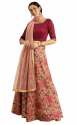 buy-shaily-embroidery-peach-lehenga-choli
