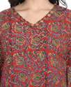 Multi Color Block Printed Shaily Brand Kaftan thumb 3