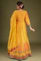 Amber Yellow Anarkali Salwar Suit thumb 2