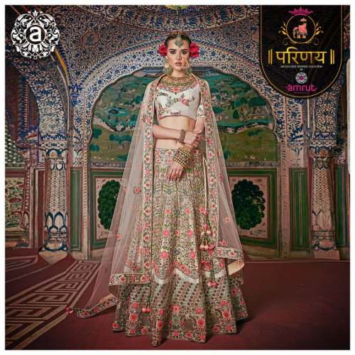 Amrut designer work lehenga