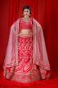 CHERRY PINK LEHENGA thumb 3
