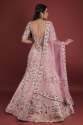 Dust Pink Raw Silk Lehenga Choli thumb 3