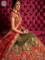 Heavy work lehenga