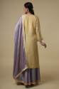 Mustard Yellow Silk Sharara Suit thumb 5