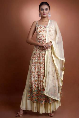 Off-White Sharara Suit | Amrut The Fashion Icon