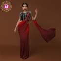 scarlet-red-lycra-saree