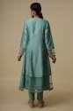 Sea Green Raw Silk Salwar Suit thumb 3