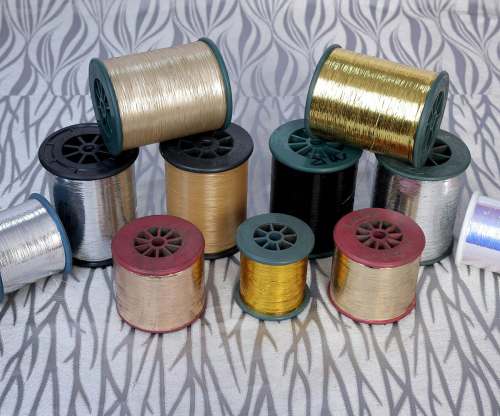 M Type Metallic Yarn (Flat Zari) by Balar Textiles