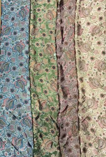 Brasso Printed Garment Fabric in India by Nayika by Nayika Sarees