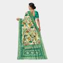 Digital Print Warli Art Silk Saree | Nayika Saree thumb 1