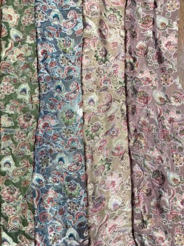 Printed Brasso Fabric in Surat | Nayika by Nayika Sarees