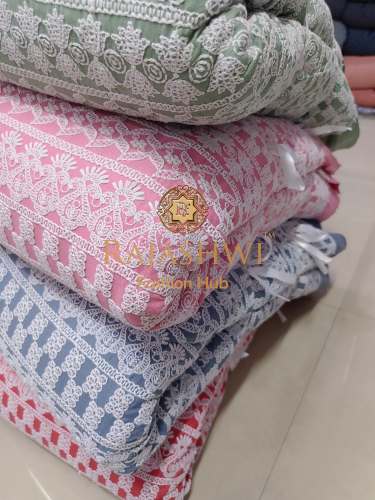 Schiffli Embroidery Fabric