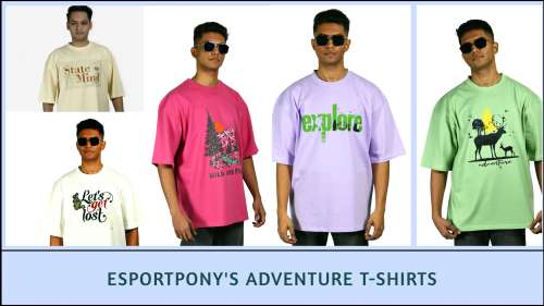 Men's Oversized T-shirts by Esportpony