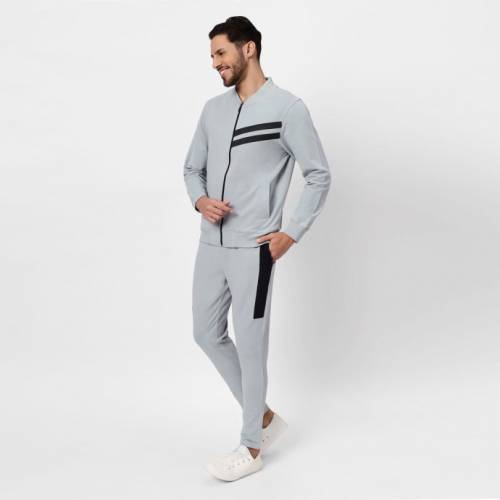 Mens Track Suit – Zip up Sweatshirt with Track Pant