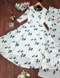 Floral Print Fit & Flare readymade dress 