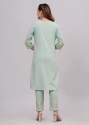 Women Cotton Rayon Kurta Pant Dupatta Set thumb 2