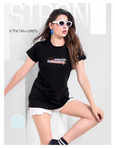 Chest Print T Shirt Western Wear Collection